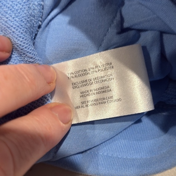 GAP - Women's Logo Short. Athletic wear Sweat shorts. Blue, Size XXL. NWT, New. - Picture 14 of 14